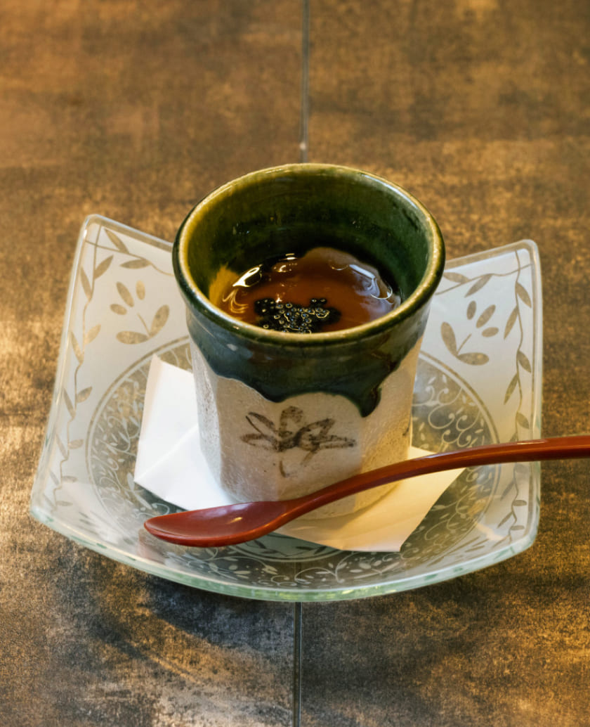ゆり根の茶碗蒸しの画像